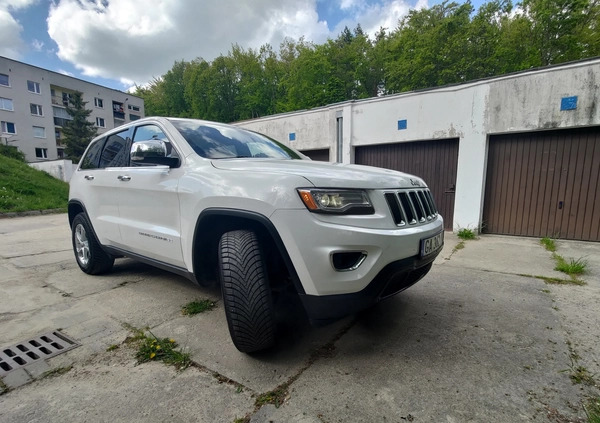 Jeep Grand Cherokee cena 75000 przebieg: 141260, rok produkcji 2014 z Gdynia małe 79